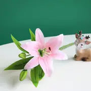 Elegant Home Decor with Artificial Lily (One Piece)