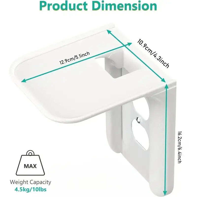 Outlet Shelf for Google Home - Space-Saving Wall Holder