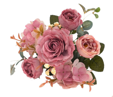 Artificial Silk Flowers for Home and Wedding Decor