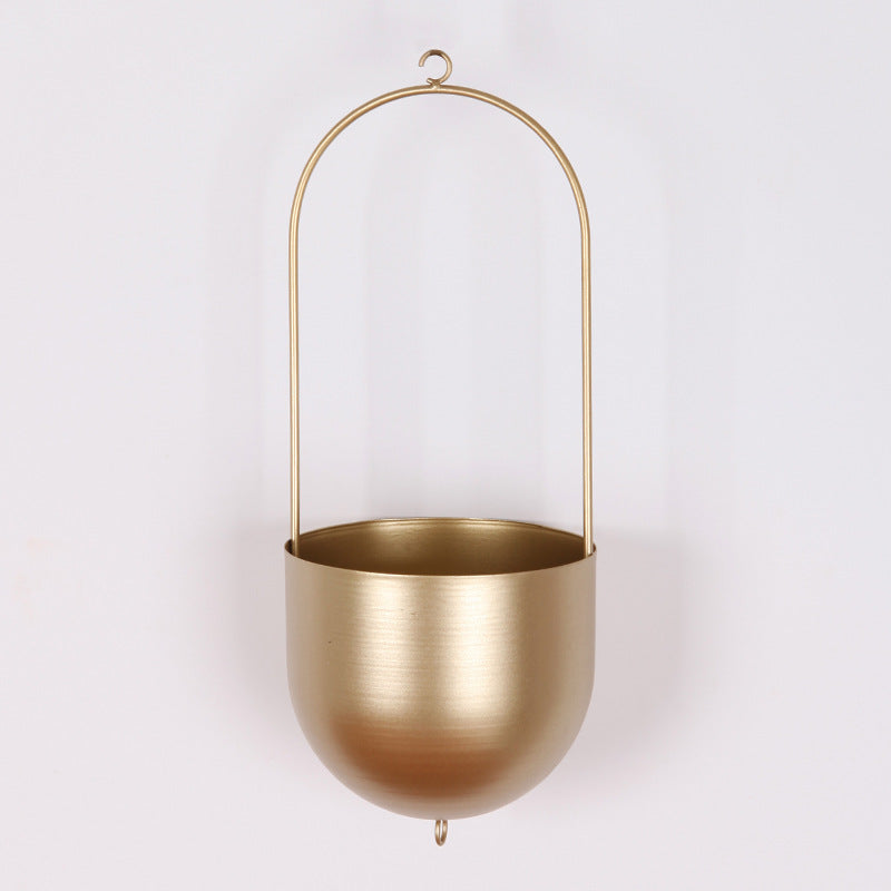 Stackable Hanging Iron Planter (One Piece)