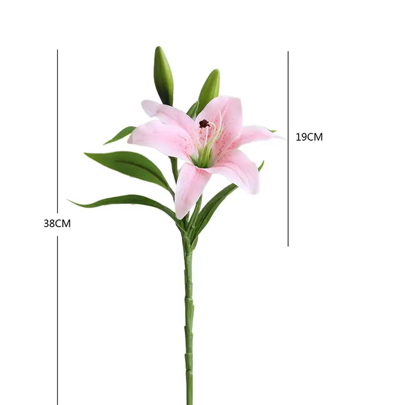 Elegant Home Decor with Artificial Lily (One Piece)