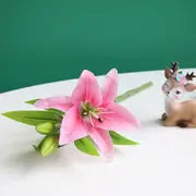 Elegant Home Decor with Artificial Lily (One Piece)