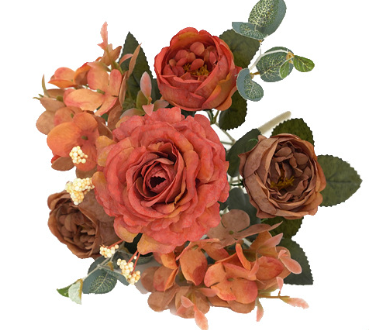 Artificial Silk Flowers for Home and Wedding Decor