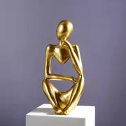 Mini Abstract Character Ornament for Creative Home Decor