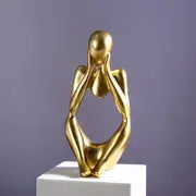 Mini Abstract Character Ornament for Creative Home Decor