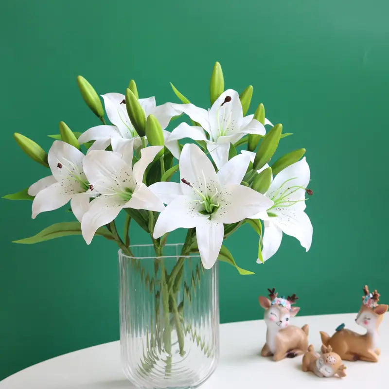 Elegant Home Decor with Artificial Lily (One Piece)