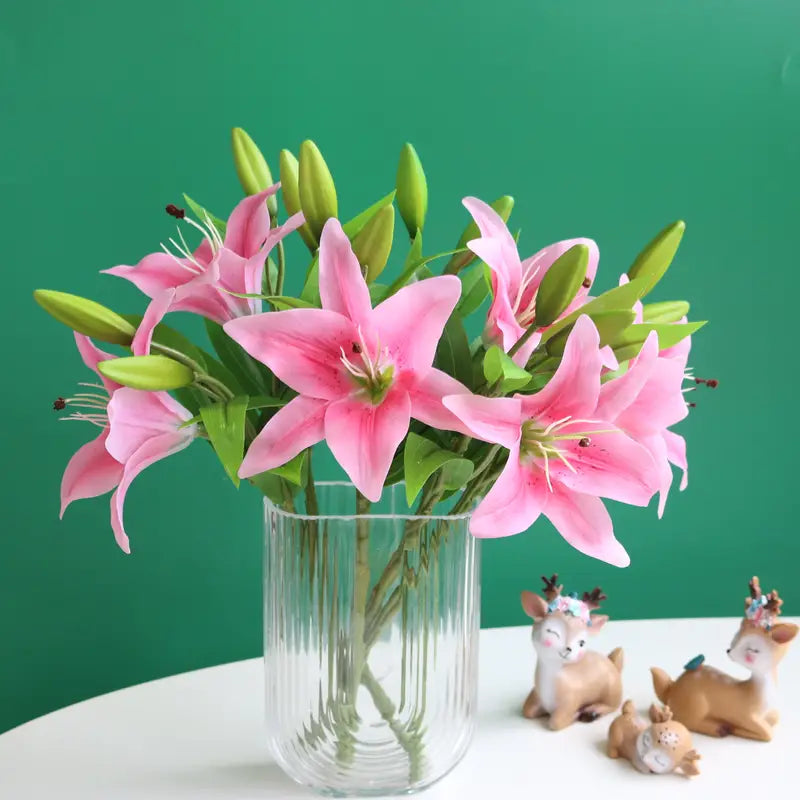 Elegant Home Decor with Artificial Lily (One Piece)