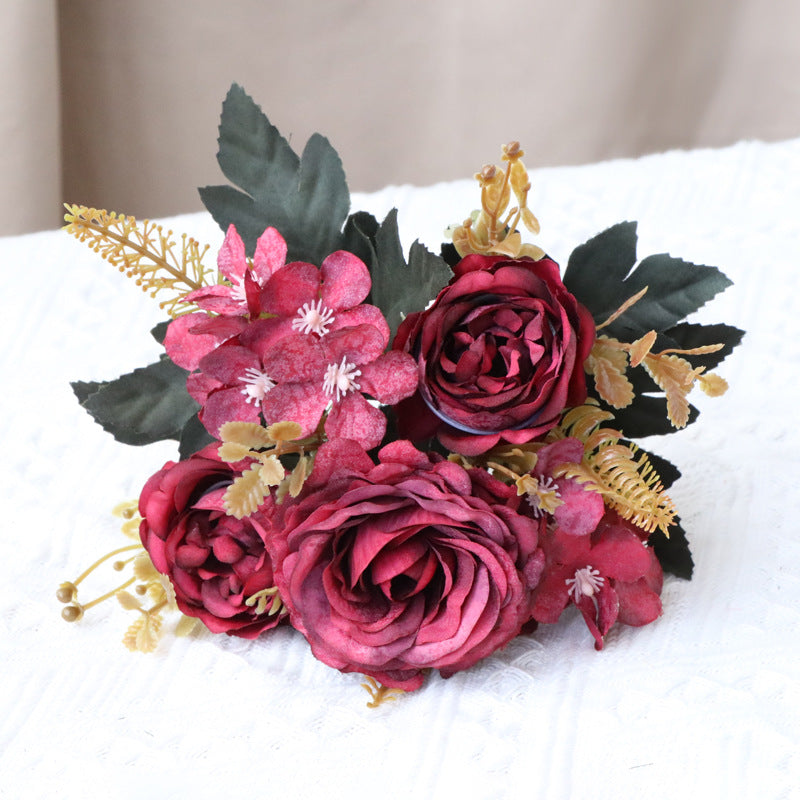 Artificial Silk Flowers for Home and Wedding Decor