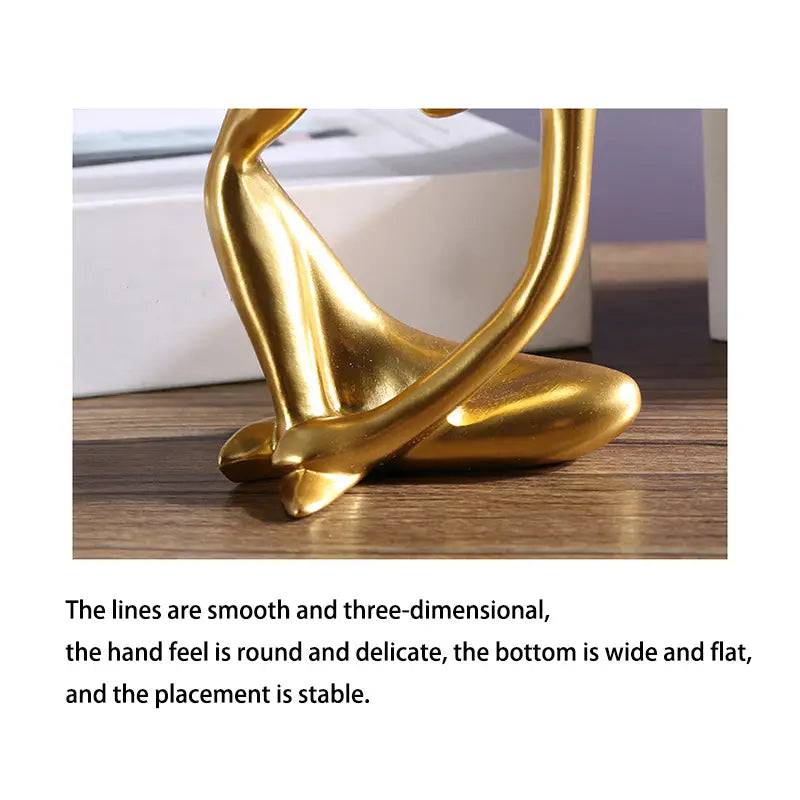 Mini Abstract Character Ornament for Creative Home Decor