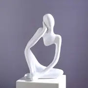 Mini Abstract Character Ornament for Creative Home Decor