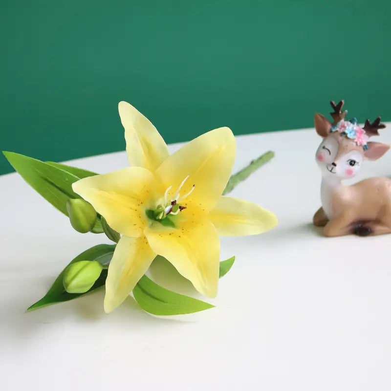 Elegant Home Decor with Artificial Lily (One Piece)