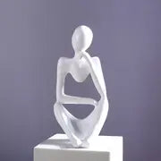 Mini Abstract Character Ornament for Creative Home Decor
